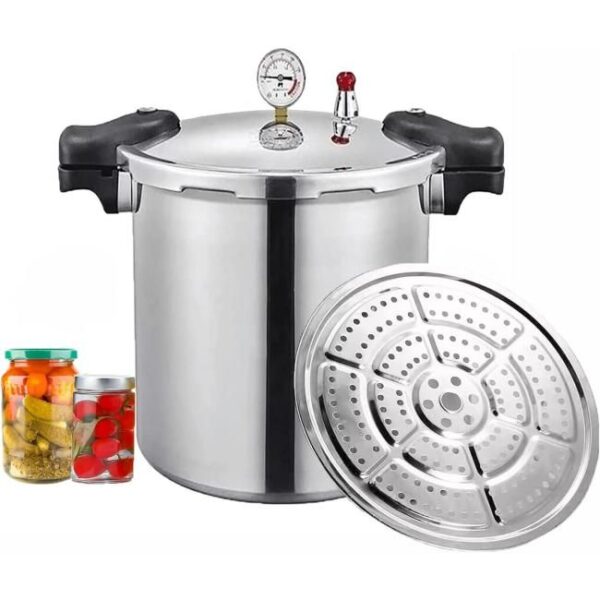 Zu sehen ist AZ Produktbild 1 zu folgenden Produkt: 25 Quart Schnellkochtopf