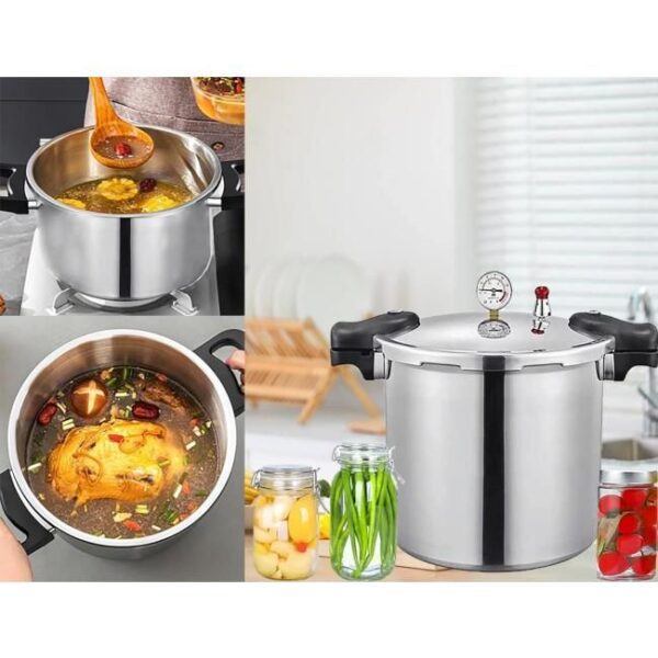Zu sehen ist AZ Produktbild 3 zu folgenden Produkt: 25 Quart Schnellkochtopf