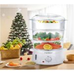 Zu sehen ist AZ Produktbild 3 zu folgenden Produkt: Aigostar Fitfoodie 30CFO - Dampfgarer mit Timer 9L