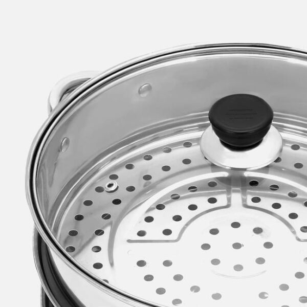 AllRight 5 Etagen Dampfkocher Mantovarka Gardampfkochtopf Set Bild 3 Zu sehen ist AZ Produktbild 3 zu folgenden Produkt: AllRight 5 Etagen Dampfkocher Mantovarka Gardampfkochtopf Set
