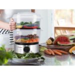 Zu sehen ist AZ Produktbild 3 zu folgenden Produkt: Beper - 5 L Multifunktionaler Dampfgarer