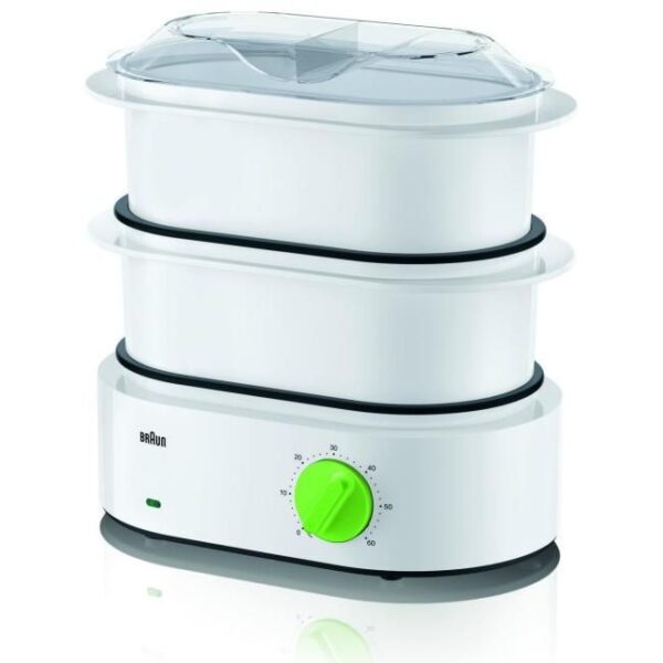 Zu sehen ist AZ Produktbild 2 zu folgenden Produkt: Braun Household Tribute Collection FS 3000 Dampfgarer
