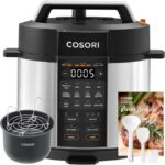 Zu sehen ist AZ Produktbild 1 zu folgenden Produkt: COSORI 9in1 Schnellkochtopf, Multikocher mit 14 Funktionen