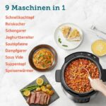 Zu sehen ist AZ Produktbild 2 zu folgenden Produkt: COSORI Schnellkochtopf, 9-in-1, Multikocher mit 14 Funktionen