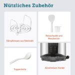 Zu sehen ist AZ Produktbild 4 zu folgenden Produkt: COSORI Schnellkochtopf, 9-in-1, Multikocher mit 14 Funktionen