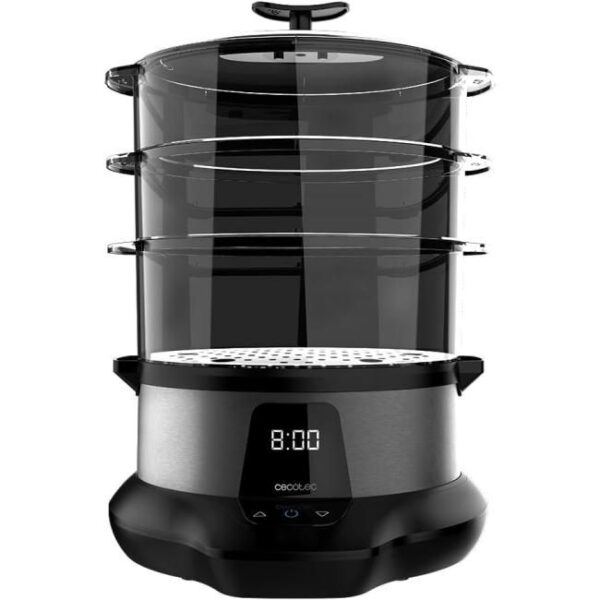 Cecotec Dampfgarer VapoVita 3000 Pro Bild 1 Zu sehen ist AZ Produktbild 1 zu folgenden Produkt: Cecotec Dampfgarer VapoVita 3000 Pro