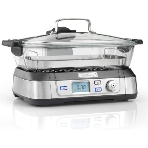 Cuisinart Dampfgarer, elektrischer Dampfgarer aus Glas Bild 1 Zu sehen ist AZ Produktbild 1 zu folgenden Produkt: Cuisinart Dampfgarer, elektrischer Dampfgarer aus Glas