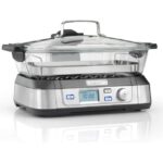 Zu sehen ist AZ Produktbild 1 zu folgenden Produkt: Cuisinart Dampfgarer, elektrischer Dampfgarer aus Glas