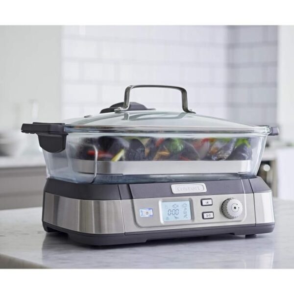 Cuisinart Dampfgarer, elektrischer Dampfgarer aus Glas Bild 2 Zu sehen ist AZ Produktbild 2 zu folgenden Produkt: Cuisinart Dampfgarer, elektrischer Dampfgarer aus Glas