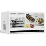 Zu sehen ist AZ Produktbild 3 zu folgenden Produkt: Cuisinart Dampfgarer, elektrischer Dampfgarer aus Glas