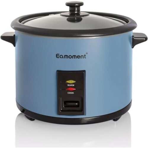 Eamoment ERC-10CBL 1.8L | 700W Reiskocher & Schwarzer Dampfgarer Bild 1 Zu sehen ist AZ Produktbild 1 zu folgenden Produkt: Eamoment ERC-10CBL 1.8L | 700W Reiskocher & Schwarzer Dampfgarer