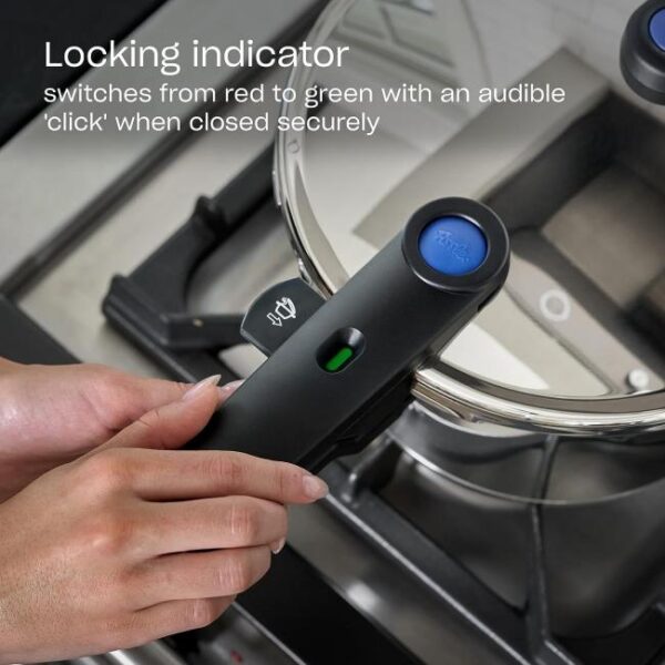 Fissler Vitaquick / Induktions-Schnellkochtopf Edelstahl-Dampfkochtopf, 2 Garstufen, stapelbar, Silber, 6 Liter Bild 3 Zu sehen ist AZ Produktbild 3 zu folgenden Produkt: Fissler Vitaquick / Induktions-Schnellkochtopf Edelstahl-Dampfkochtopf, 2 Garstufen, stapelbar, Silber, 6 Liter