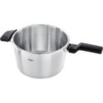 Zu sehen ist AZ Produktbild 2 zu folgenden Produkt: Fissler Vitaquick Premium / Schnellkochtopf (4,5 L, Ø 22 cm)