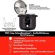 Zu sehen ist AZ Produktbild 3 zu folgenden Produkt: Instant Pot Pro Crisp 11-in-1-Elektro-Multikocher