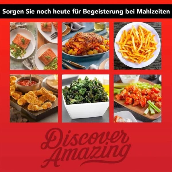 Zu sehen ist AZ Produktbild 4 zu folgenden Produkt: Instant Pot Pro Crisp 11-in-1-Elektro-Multikocher
