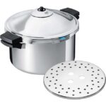 Zu sehen ist AZ Produktbild 1 zu folgenden Produkt: KUHN RIKON Schnellkochtopf/Dampfkochtopf DUROMATIC® Hotel