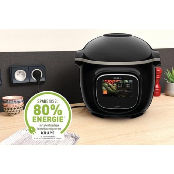 Krups CZ9128 Cook4Me Touch Multikocher Bild 2 Zu sehen ist AZ Produktbild 2 zu folgenden Produkt: Krups CZ9128 Cook4Me Touch Multikocher