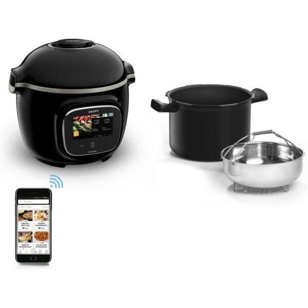 Krups CZ9128 Cook4Me Touch Multikocher Bild 4 Zu sehen ist AZ Produktbild 4 zu folgenden Produkt: Krups CZ9128 Cook4Me Touch Multikocher
