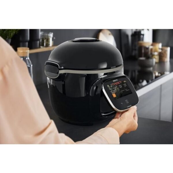 Krups CZ9128 Cook4Me Touch Multikocher Bild 5 Zu sehen ist AZ Produktbild 5 zu folgenden Produkt: Krups CZ9128 Cook4Me Touch Multikocher