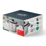 Zu sehen ist AZ Produktbild 3 zu folgenden Produkt: Lacor - 71786 - Superschneller Schnellkochtopf mit hitzebeständigen Sicuro Griffen