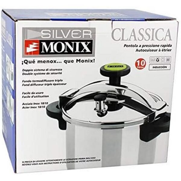 Zu sehen ist AZ Produktbild 3 zu folgenden Produkt: Monix Classica Traditioneller Schnellkochtopf