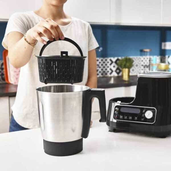 Zu sehen ist AZ Produktbild 3 zu folgenden Produkt: Moulinex HF4568 Clickchef