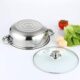 RHP Dampfgarer Dampf Kochtopf 28cm Mantykocher Dampfkocher Gemüse-/ Kartoffeldämpfer Edelstahl mit Glasdeckel spülmaschinengeeignet Bild 2 Zu sehen ist AZ Produktbild 2 zu folgenden Produkt: RHP Dampfgarer Dampf Kochtopf 28cm Mantykocher Dampfkocher Gemüse-/ Kartoffeldämpfer Edelstahl mit Glasdeckel spülmaschinengeeignet