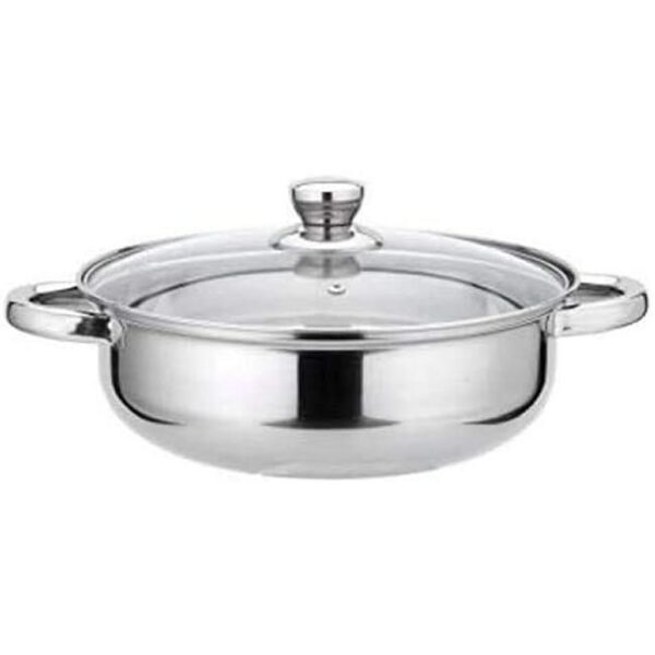 RHP Dampfgarer Dampf Kochtopf 28cm Mantykocher Dampfkocher Gemüse-/ Kartoffeldämpfer Edelstahl mit Glasdeckel spülmaschinengeeignet Bild 3 Zu sehen ist AZ Produktbild 3 zu folgenden Produkt: RHP Dampfgarer Dampf Kochtopf 28cm Mantykocher Dampfkocher Gemüse-/ Kartoffeldämpfer Edelstahl mit Glasdeckel spülmaschinengeeignet