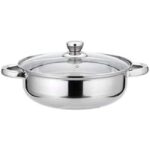 Zu sehen ist AZ Produktbild 3 zu folgenden Produkt: RHP Dampfgarer Dampf Kochtopf 28cm Mantykocher Dampfkocher Gemüse-/ Kartoffeldämpfer Edelstahl mit Glasdeckel spülmaschinengeeignet