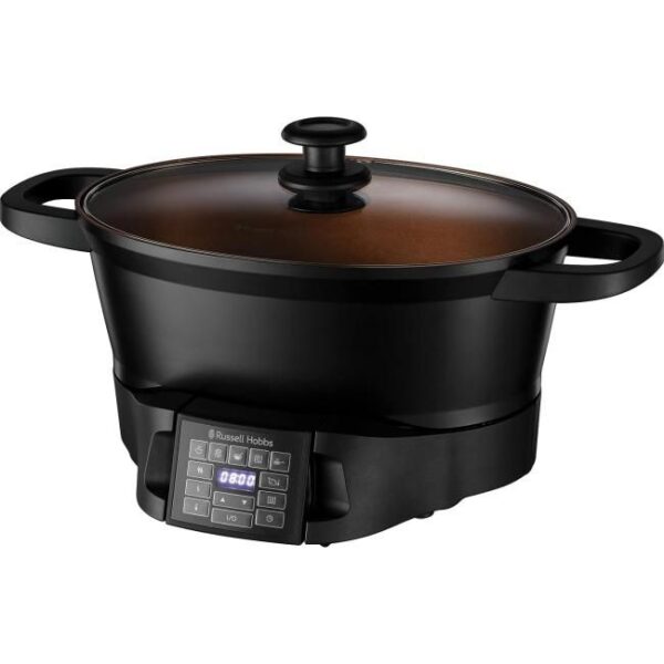 Russell Hobbs Multikocher 6,5l Bild 1 Zu sehen ist AZ Produktbild 1 zu folgenden Produkt: Russell Hobbs Multikocher 6,5l