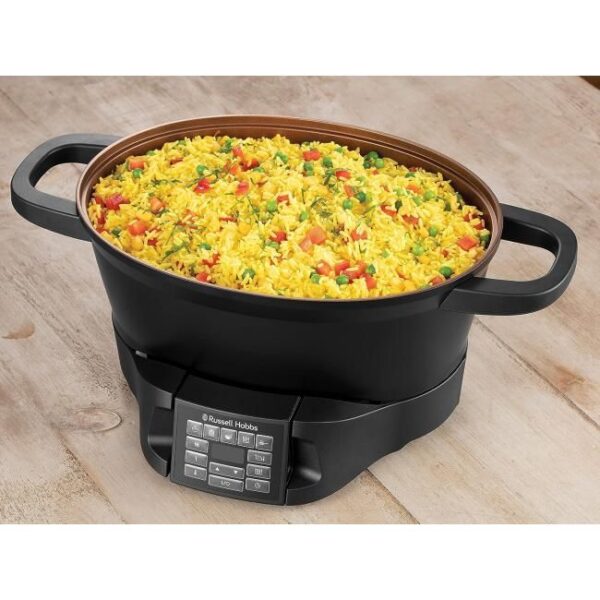 Russell Hobbs Multikocher 6,5l Bild 4 Zu sehen ist AZ Produktbild 4 zu folgenden Produkt: Russell Hobbs Multikocher 6,5l