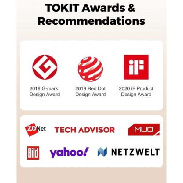 TOKIT Omni Cook Roboter Bild 3 Zu sehen ist AZ Produktbild 3 zu folgenden Produkt: TOKIT Omni Cook Roboter