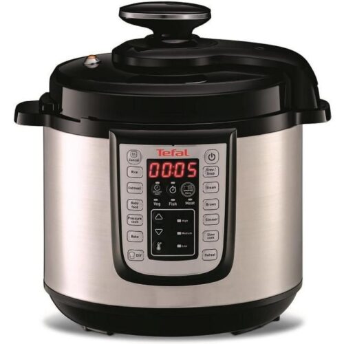 Tefal CY505E Fast & Delicious Multikocher Bild 1 Zu sehen ist AZ Produktbild 1 zu folgenden Produkt: Tefal CY505E Fast & Delicious Multikocher