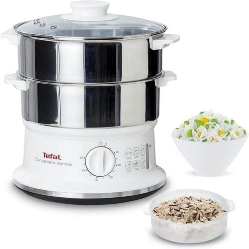 Tefal Dampfgarer VC1451 Bild 1 Zu sehen ist AZ Produktbild 1 zu folgenden Produkt: Tefal Dampfgarer VC1451