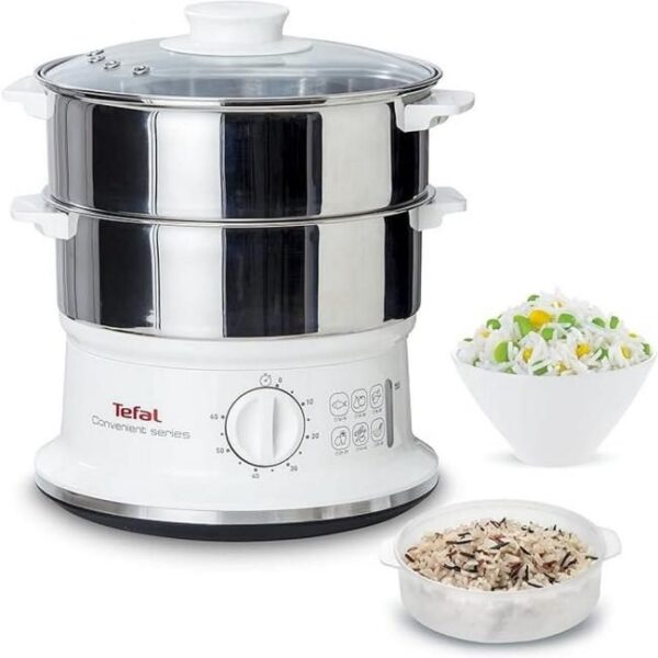 Zu sehen ist AZ Produktbild 1 zu folgenden Produkt: Tefal Dampfgarer VC1451