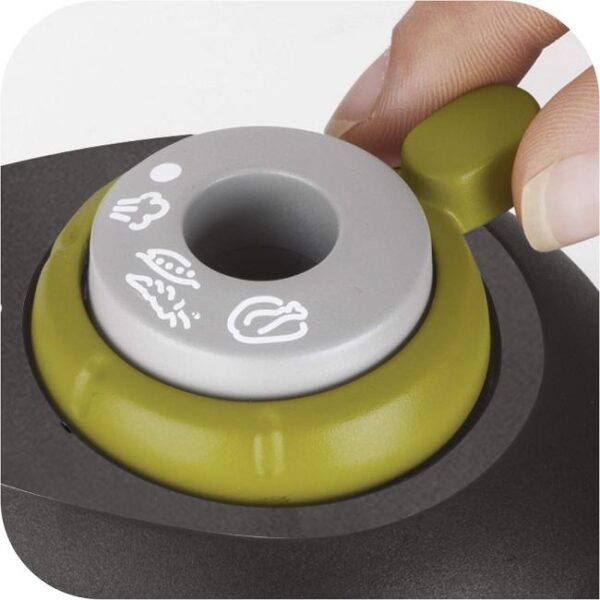 Zu sehen ist AZ Produktbild 5 zu folgenden Produkt: Tefal P2530737 Secure 5 Neo Schnellkochtopf | 6 L |Edelstahl, 2-Stufen-Garregler