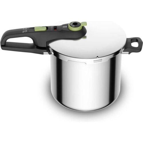 Tefal Secure Trendy 8L Grün mit Schloss Bild 1 Zu sehen ist AZ Produktbild 1 zu folgenden Produkt: Tefal Secure Trendy 8L Grün mit Schloss