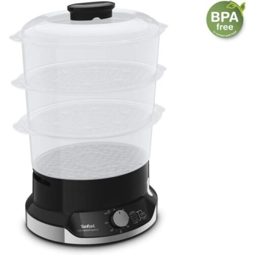 Tefal VC2048 Ultracompact Dampfgarer Bild 1 Zu sehen ist AZ Produktbild 1 zu folgenden Produkt: Tefal VC2048 Ultracompact Dampfgarer