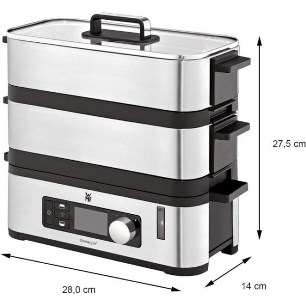 WMF KÜCHENminis Dampfgarer Bild 2 Zu sehen ist AZ Produktbild 2 zu folgenden Produkt: WMF KÜCHENminis Dampfgarer
