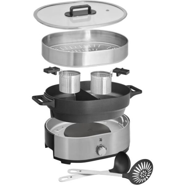 Zu sehen ist AZ Produktbild 3 zu folgenden Produkt: WMF Lono Hot Pot & Dampfgarer