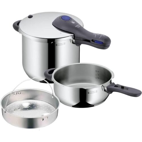 Zu sehen ist AZ Produktbild 1 zu folgenden Produkt: WMF Perfect Plus Set 2 - Schnellkochtopf Set Induktion
