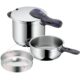 Zu sehen ist AZ Produktbild 1 zu folgenden Produkt: WMF Perfect Plus Set 2 - Schnellkochtopf Set Induktion
