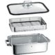 Zu sehen ist AZ Produktbild 2 zu folgenden Produkt: WMF Vitalis Aroma Dampfgarer, Bräter Induktion, 41x27x10 cm
