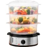 Zu sehen ist AZ Produktbild 1 zu folgenden Produkt: alpina Dampfgarer - Dampfmaschine 230V/800W