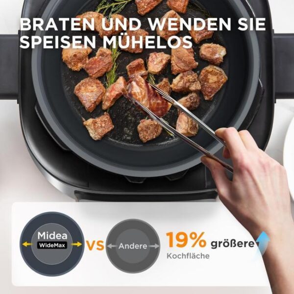 Zu sehen ist AZ Produktbild 3 zu folgenden Produkt: Midea 9 in 1 Multikocher