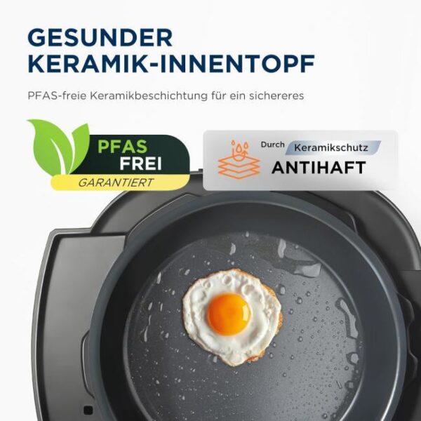 Zu sehen ist AZ Produktbild 4 zu folgenden Produkt: Midea 9 in 1 Multikocher