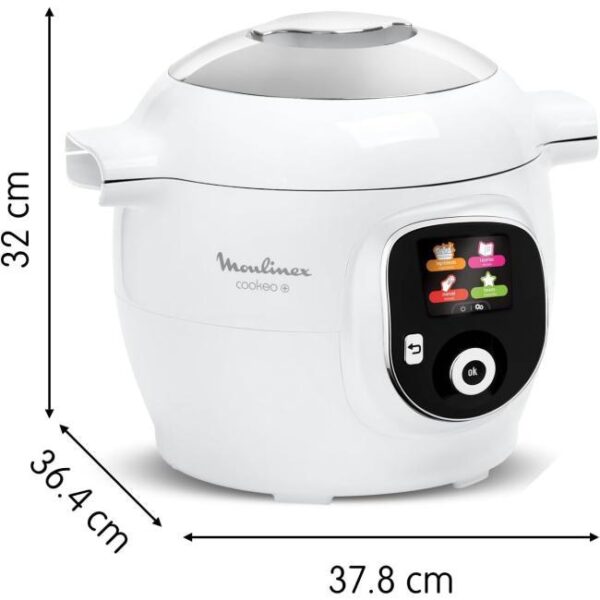 AZ-Moulinex Cookeo+ Multicooker -2 Zu sehen ist AZ Produktbild 2 zu folgenden Produkt: Moulinex Cookeo plus Multicooker