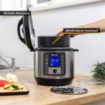 Zu sehen ist AZ Produktbild 2 zu folgenden Produkt: TZS First Austria E-Druckkochtopf 6l