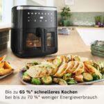 Zu sehen ist AZ Produktbild 3 zu folgenden Produkt: Bosch Heißluftfritteuse Serie 6 XXL 7,2 L