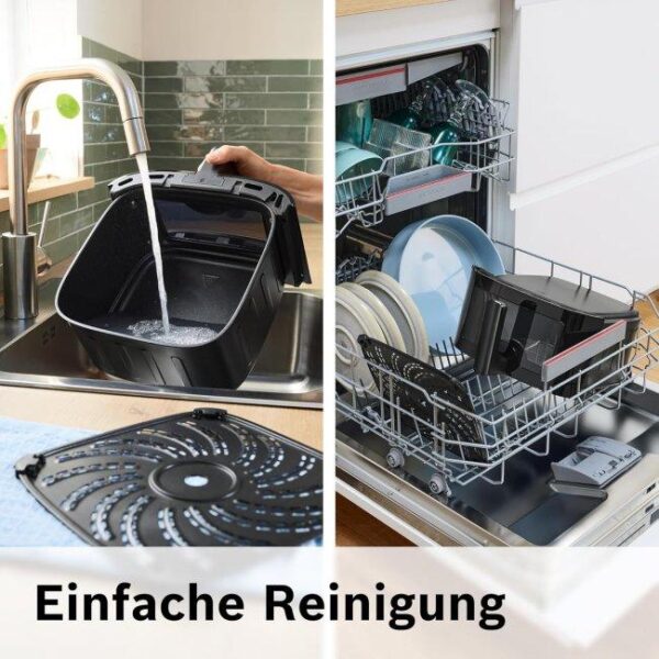 AZ-Bosch Heißluftfritteuse Serie 6 XXL 7,2 L - 6 Zu sehen ist AZ Produktbild 6 zu folgenden Produkt: Bosch Heißluftfritteuse Serie 6 XXL 7,2 L